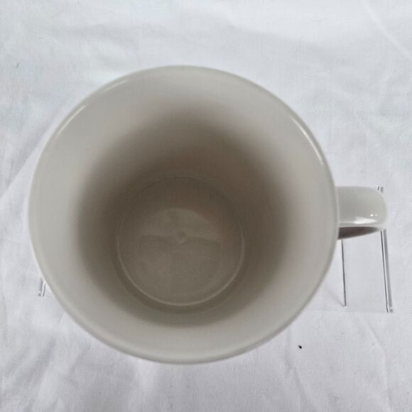 Starbucks Guatamala Coffee Mug Tea Cup 2006 Ceramic Brown & White 20oz - Picture 5 of 7